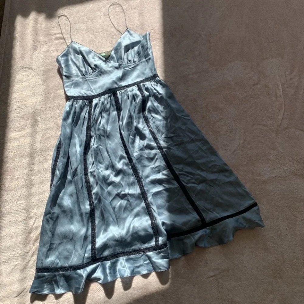 vintage silky gown 4